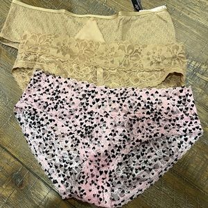 3 Victoria’s Secret Panties size L New